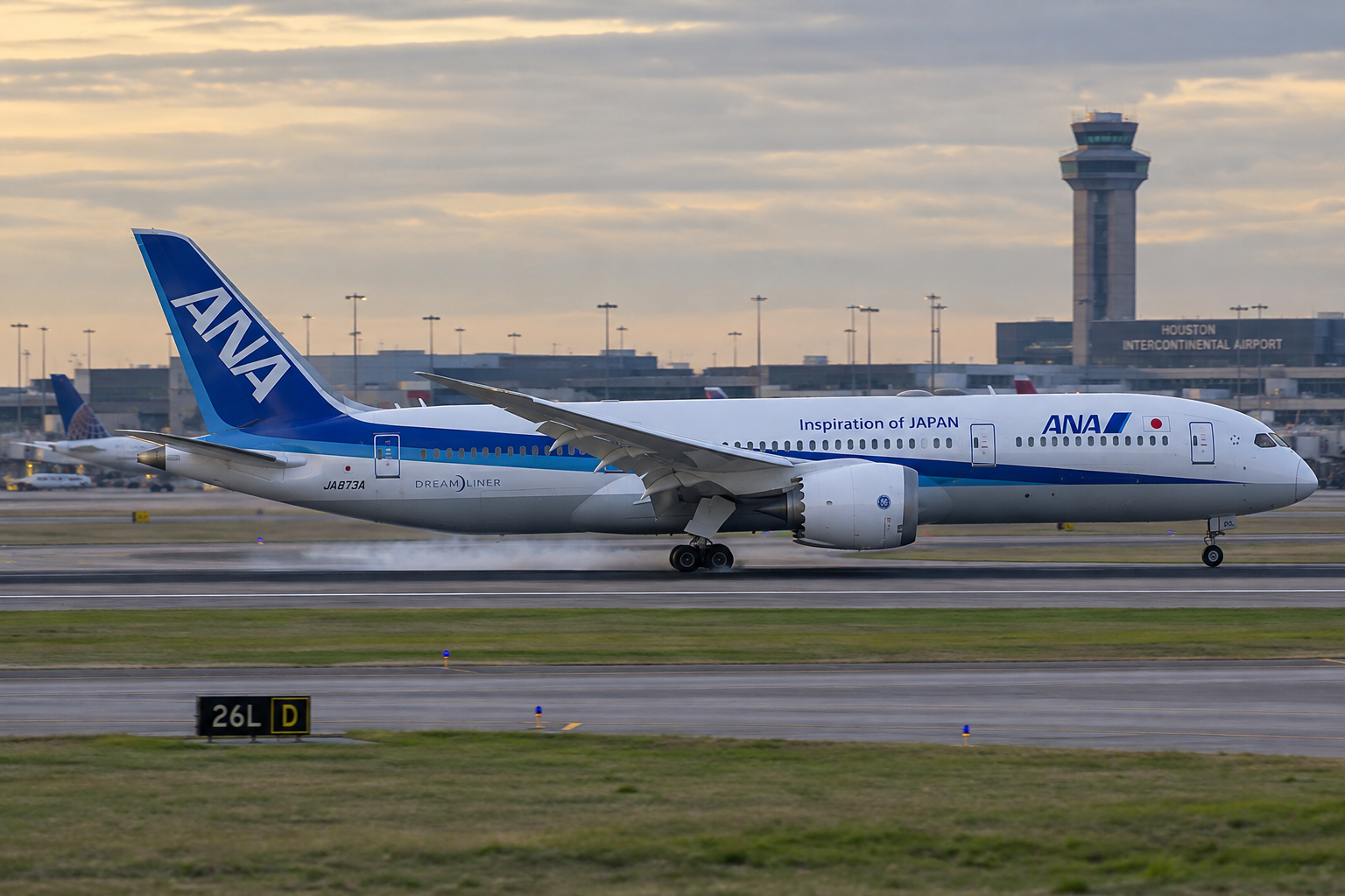Tail Strike bei Landung einer ANA Boeing 787-9 in Houston – Untersuchung durch NTSB und JTSB