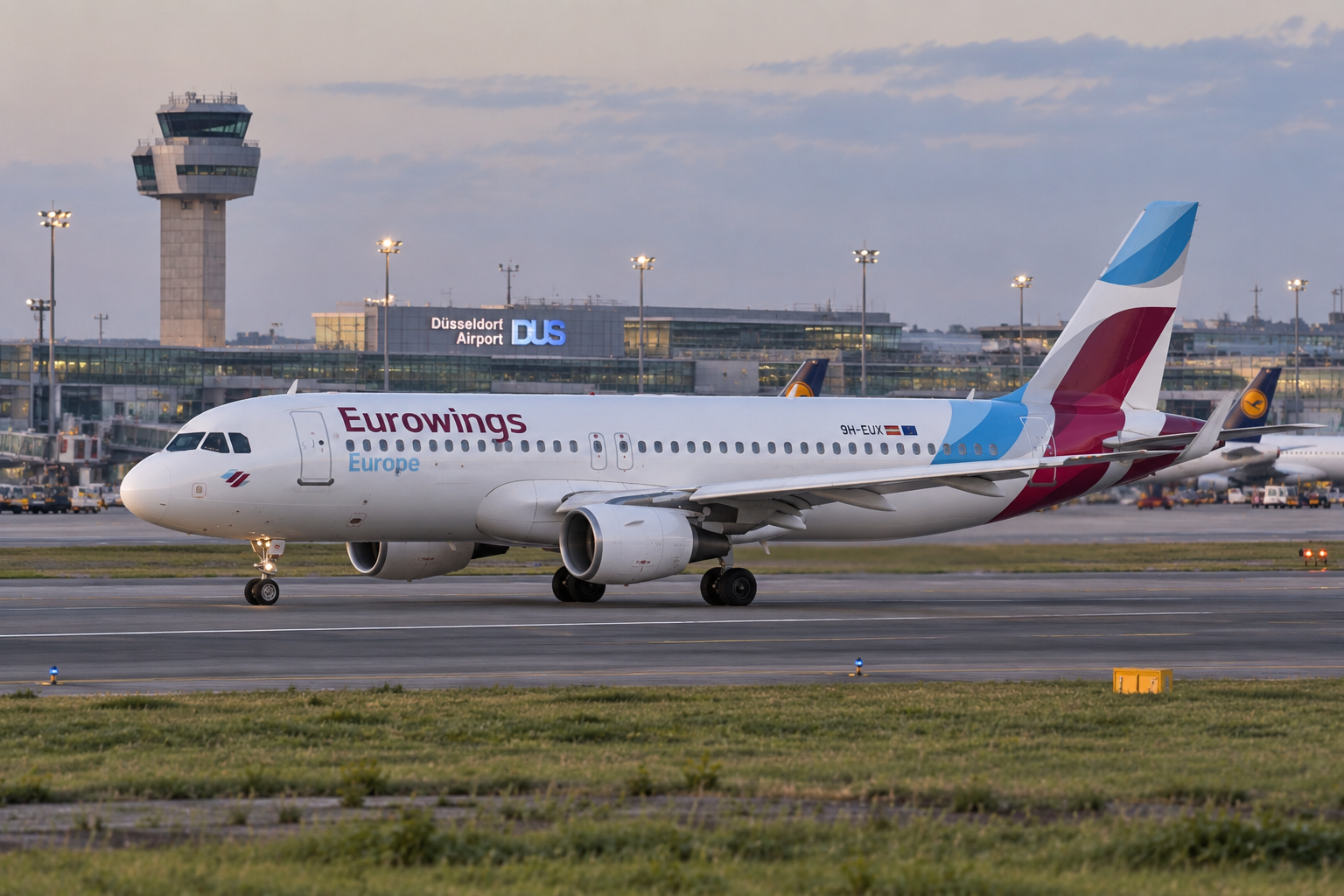 Eurowings Malta Airbus A320 kehrt nach Rauchentwicklung nach Düsseldorf zurück